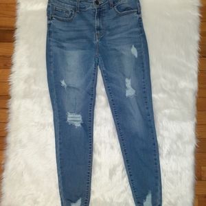 Wax jean butt I love you Distressed size 9/29